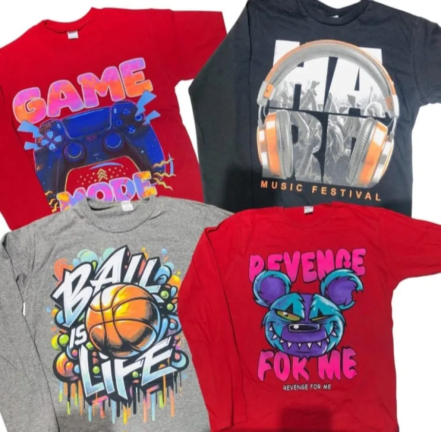 Remeras manga larga algodón peinado