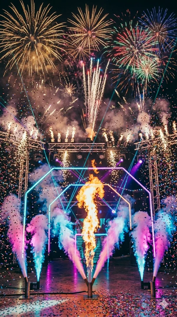 Show de Fuegos Artificiales